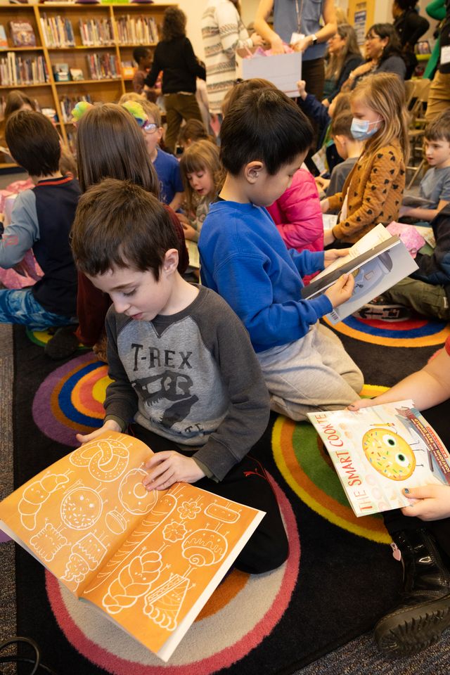 Hayhurst students reading March 2026