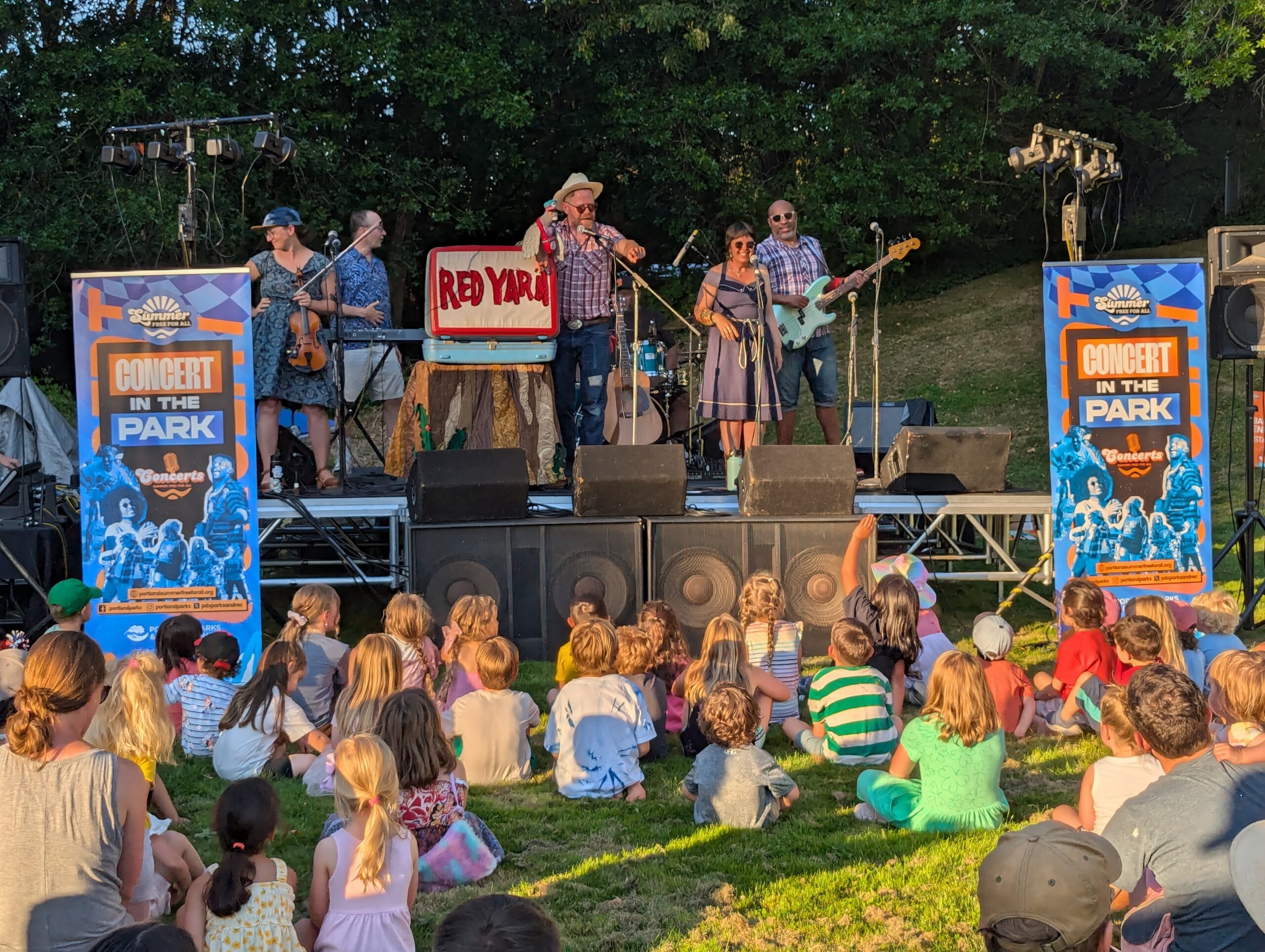 2025 Concert in the Park was Hot…but Fun!